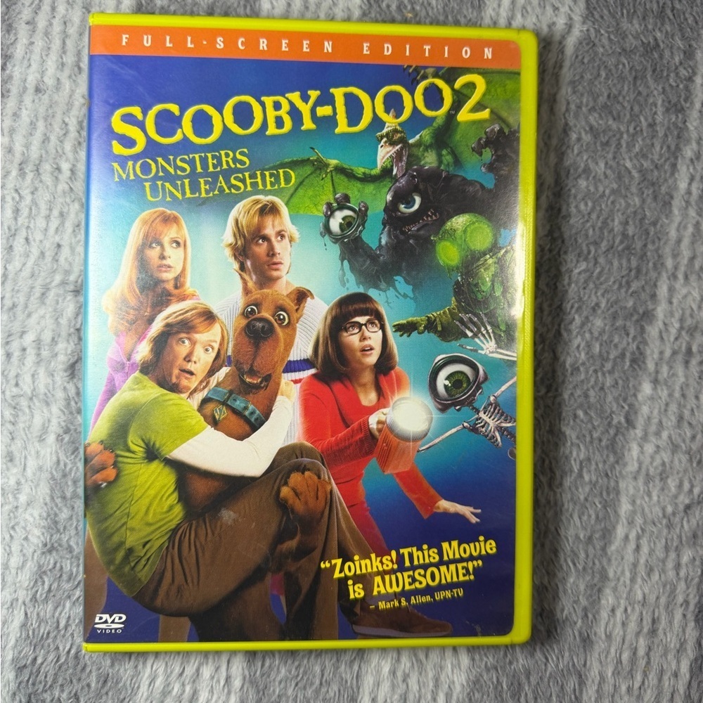 Scooby-Doo 2: Monsters Unleashed DVD 2004 Live Action